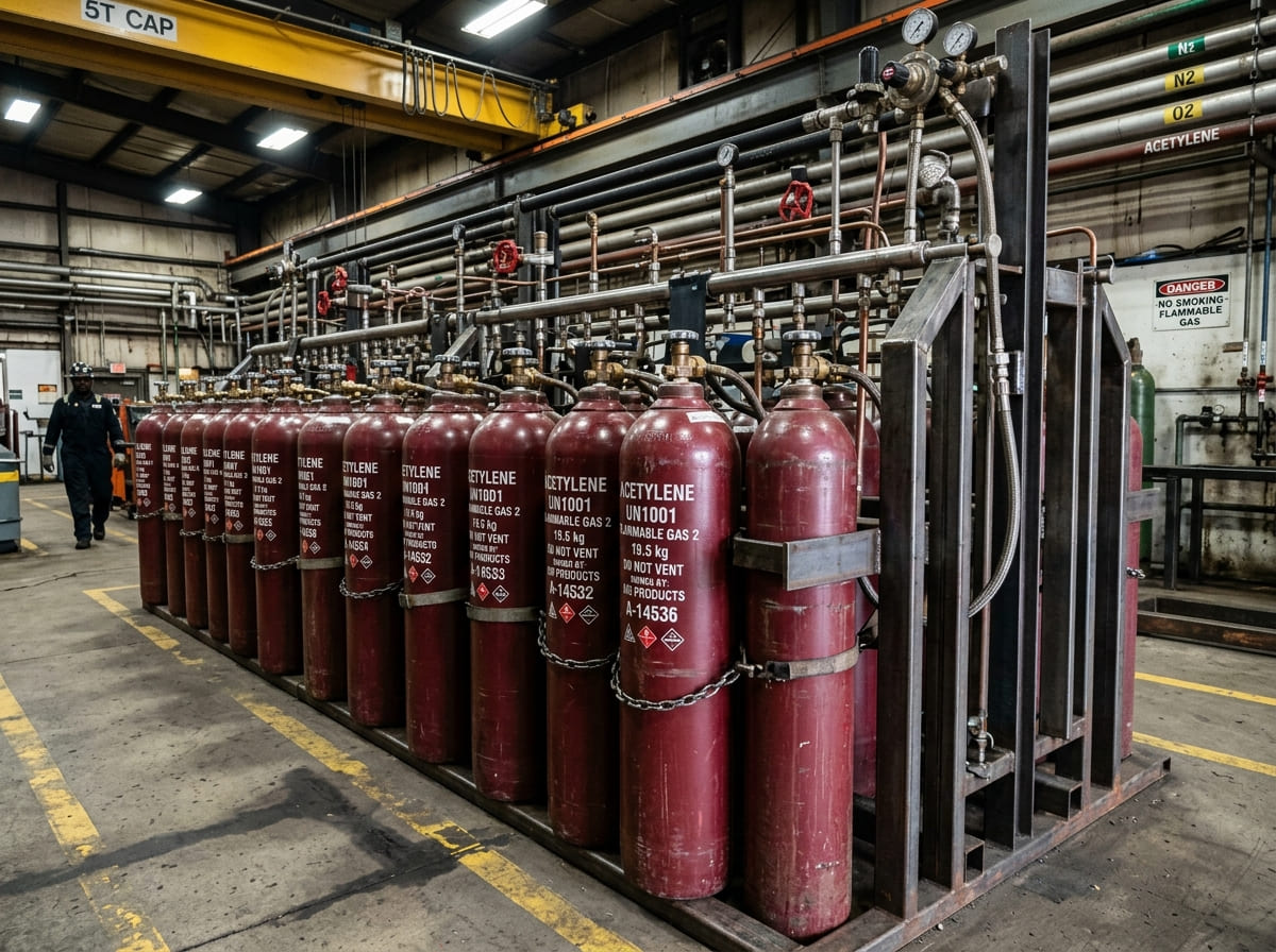 High Pressure Dissolved Acetylene Cylinders