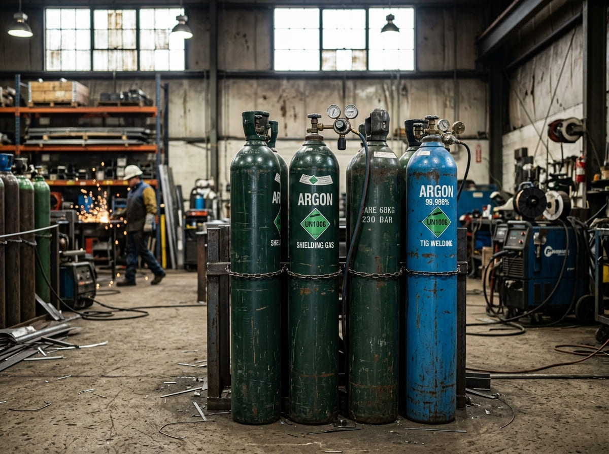 Argon High Pressure Shielding Gas Cylinders